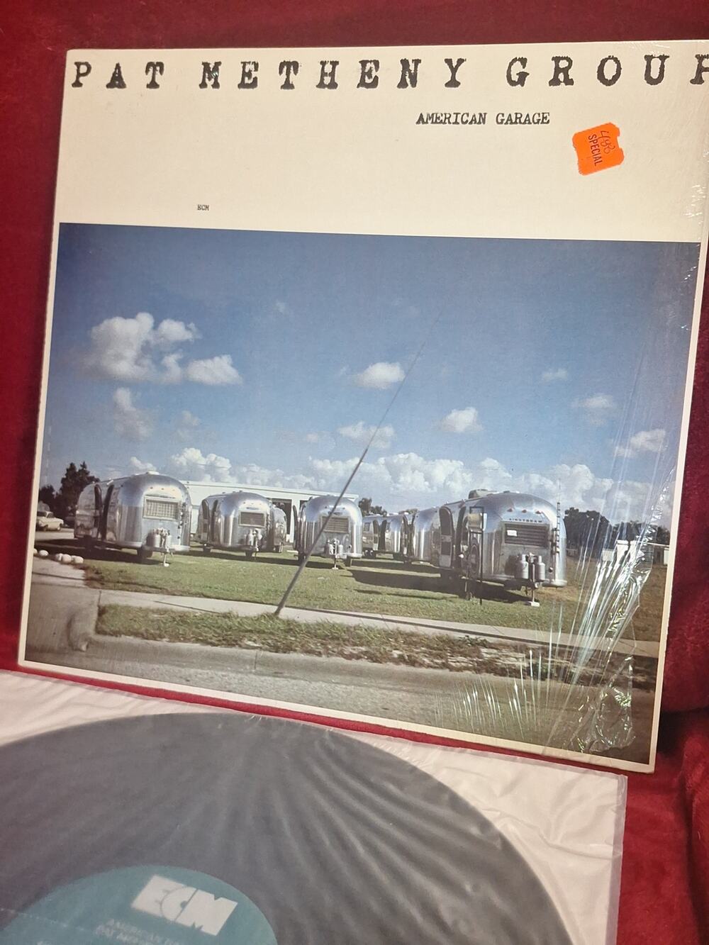 Pat Metheny Group – American Garage Vinyl LP ECM 1155 VG+/NM
